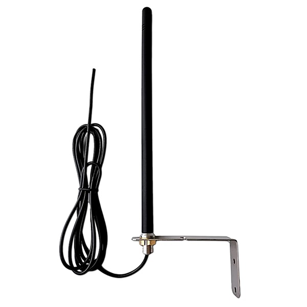 Antenne 433mhz hauteur 25cm câble fin 2m Antenne radio 25cm-433mhz non filtrée. Câble fin de 2m.